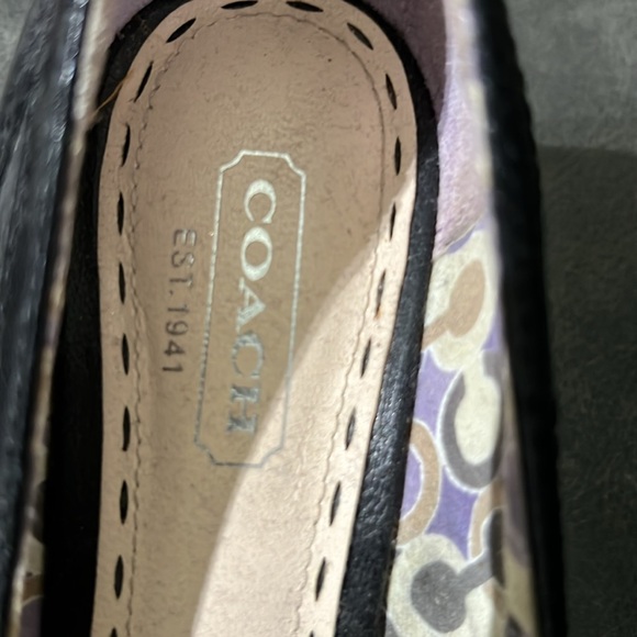 Coach black wedges 2 inches, 5.5 - Picture 5 of 10